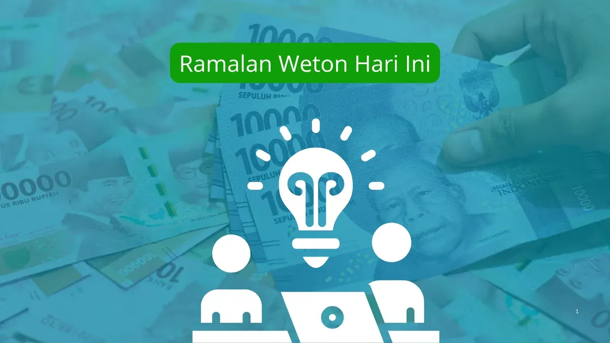 ramalan weton hari ini Kamis 27 Maret 2025 bagi lahir Kamis Pon. (Canva)