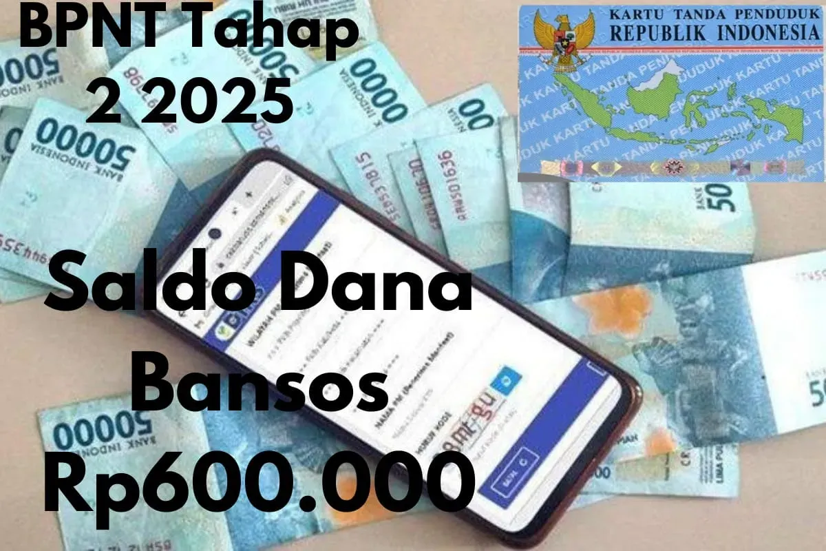 BPNT tahap 2 2025 Rp600.000 siap disalurkan kepada NIK KTP atas nama Anda via Rekening KKS. (Sumber: Poskota/Gabriel Omar Batistuta)