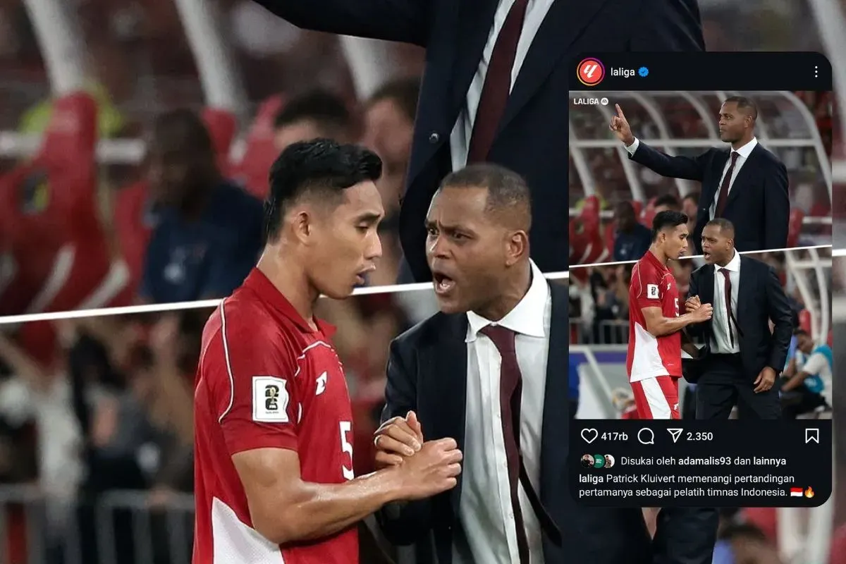 Rizky Ridho diposting akun La Liga Spanyol, kode akan abroad? (Sumber: Instagram/@laliga)