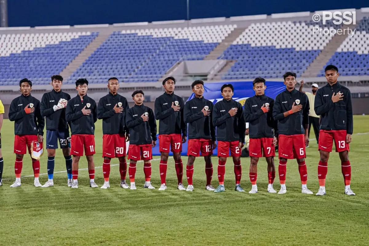 Timnas Indonesia U-17 saat tampil di kualifikasi Piala Asia U-17 2025. (Sumber: pssi.org)