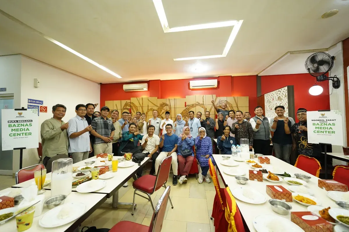 BAZNAS RI ajak media perkuat literasi zakat. (Sumber: Dok. BAZNAS RI)