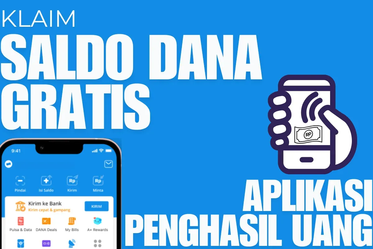 Anda memiliki kesempatan untuk klaim saldo DANA gratis dengan mudah dari aplikasi penghasil uang ini. (Sumber: Poskota/Rivero Jericho S)