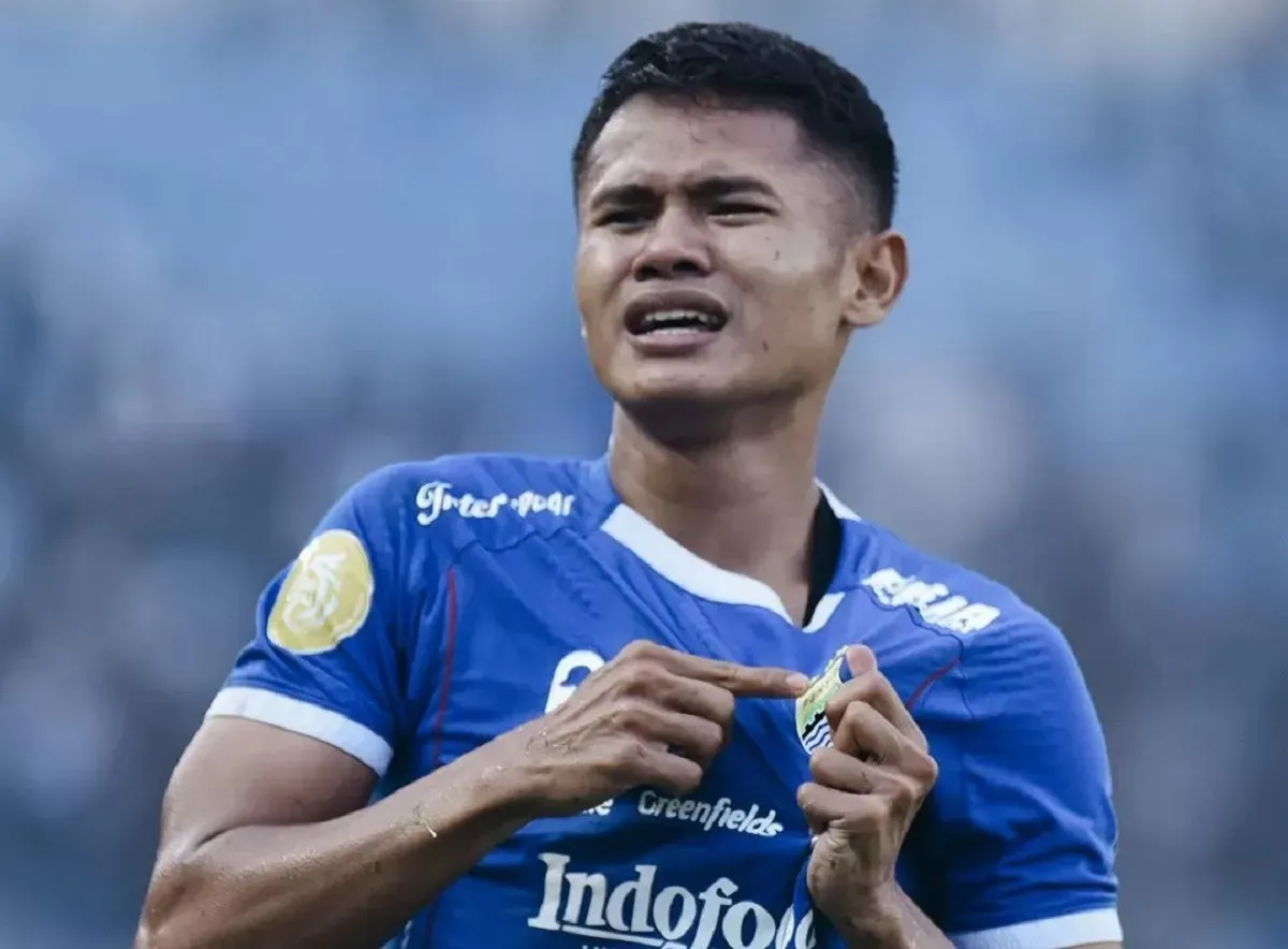 Penyerang Persib, Dimas Drajad siap come back setelah libur lebaran. (Foto: Instagram/@persib)