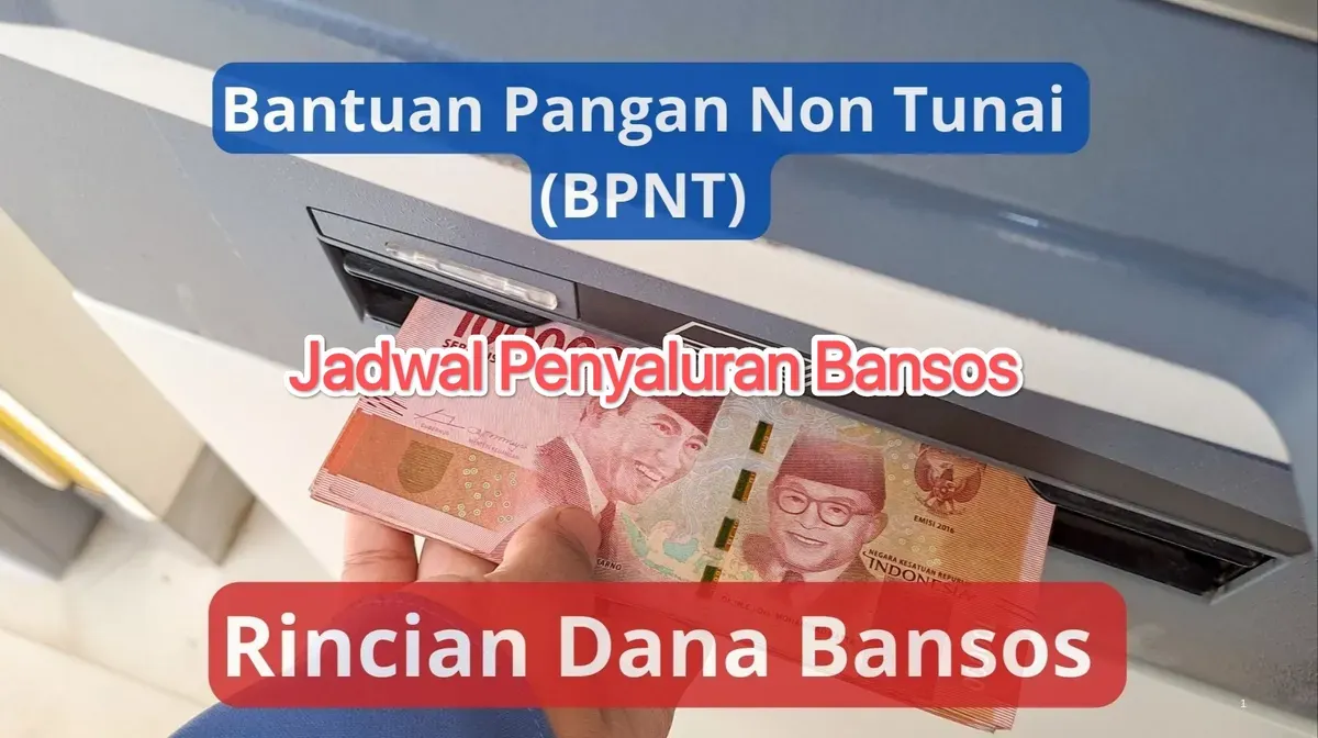 Jadwal lengkap penyaluran bansos BPNT periode 2025. (Canva)