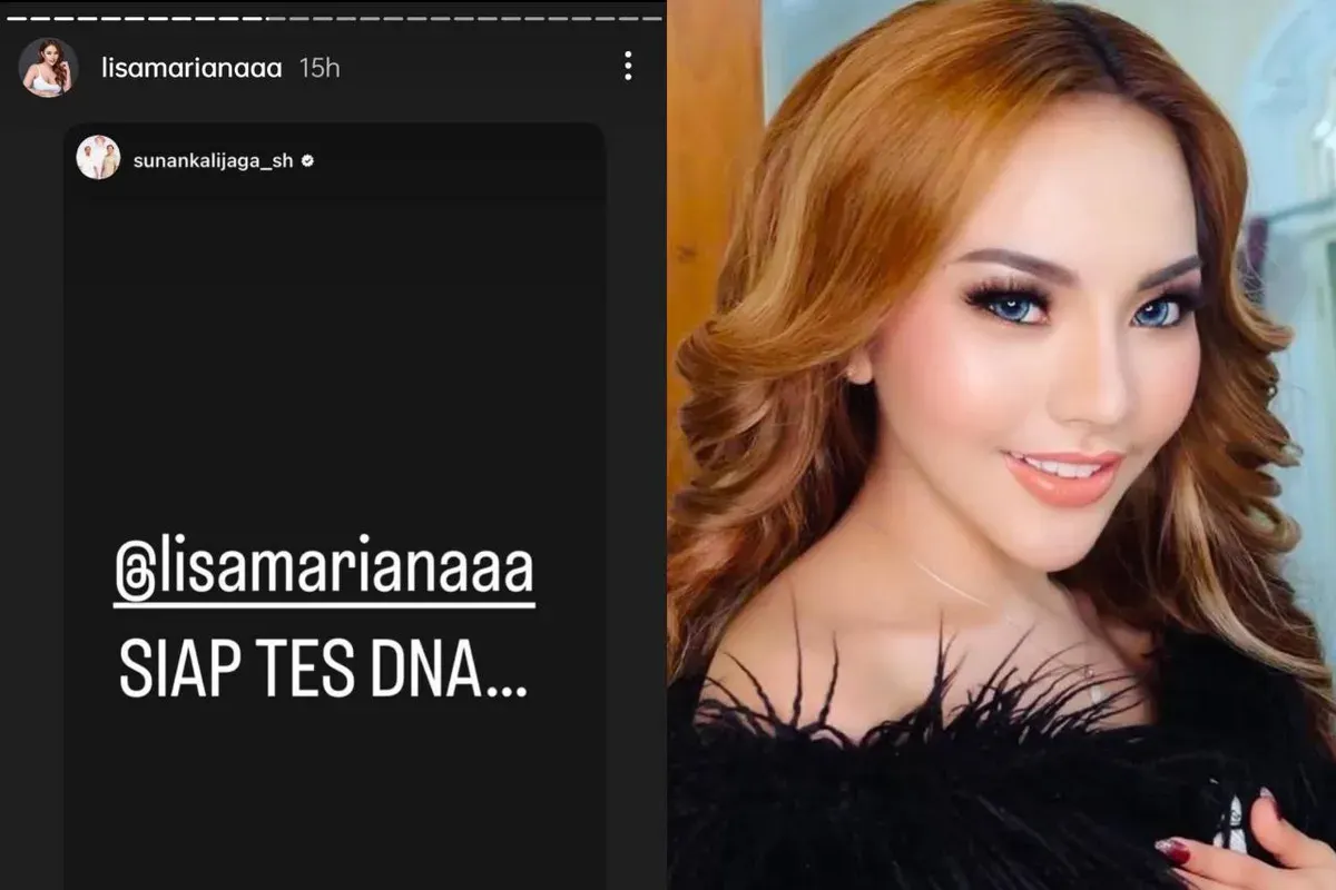 Sunan Kalijaga menegaskan bahwa Lisa mariana siap melakukan tes DNA. (Sumber: Instagram/@lisamarianaaa)