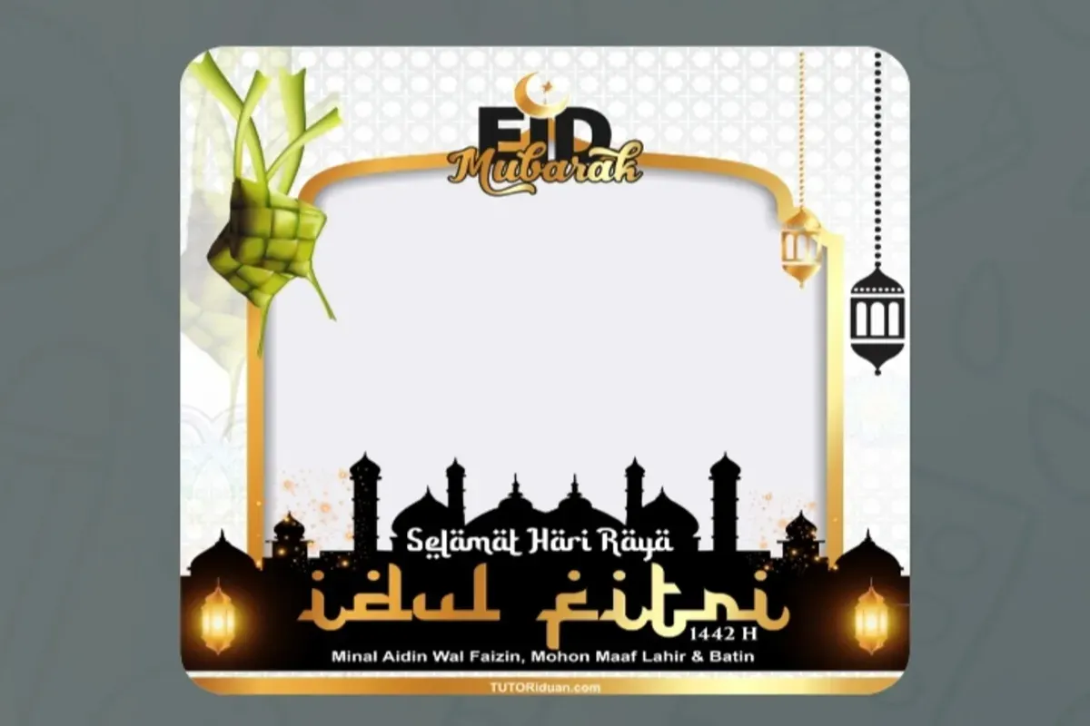 Link twibbon Idul Fitri gratis (Sumber: Twibbon)