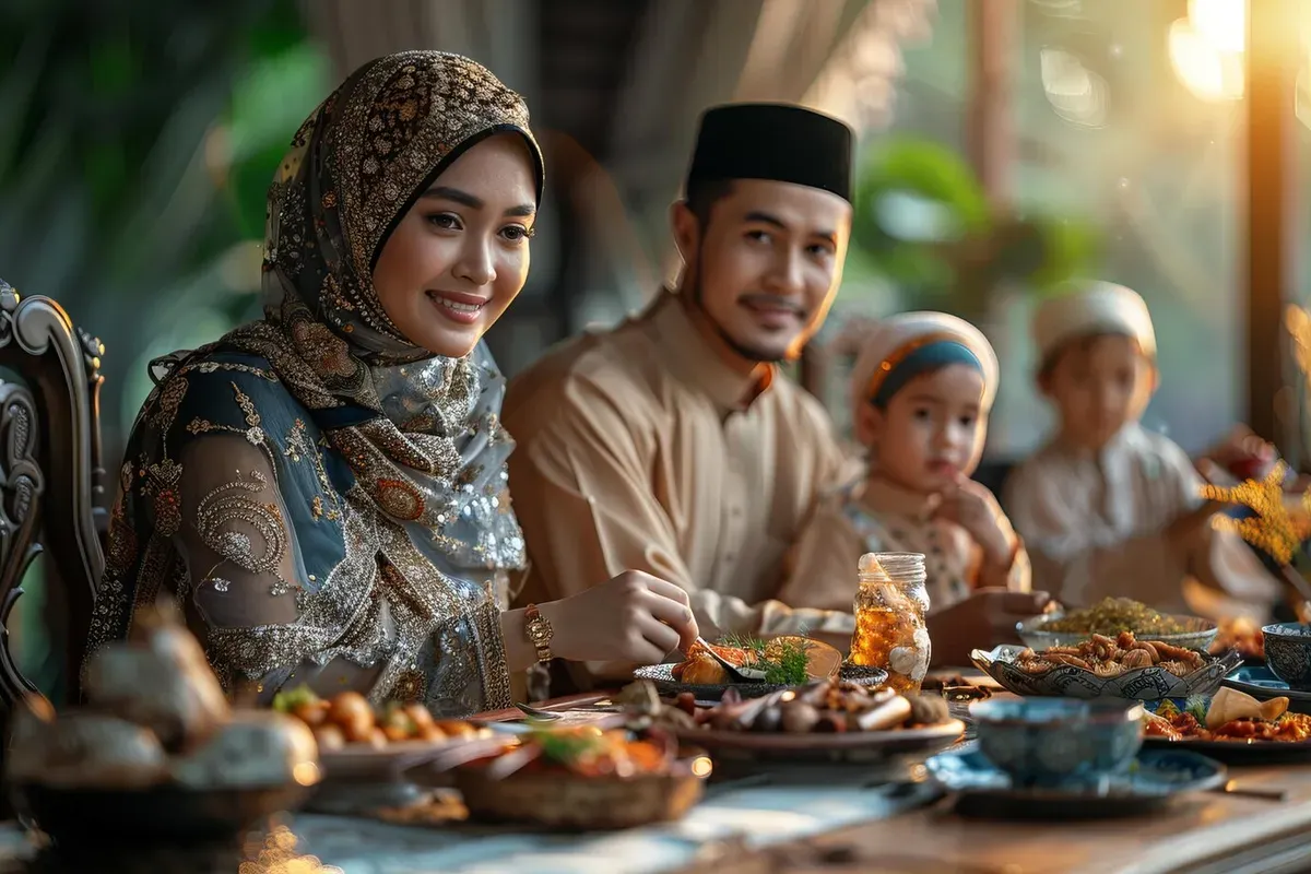 Ilustrasi. Adab bertamu saat Lebaran atau Idul Fitri menurut Islam. (Sumber: Freepik)