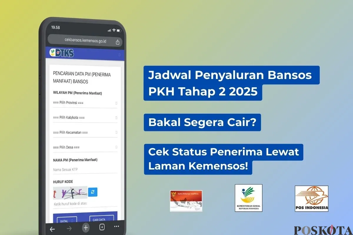 Berikut ini jadwal penyaluran PKH tahap 2025 hingga cara cek penerimanya. (Sumber: Poskota/Iko Sara Hosa)