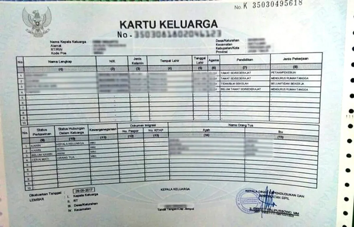 Cara simpel cetak KK secara online di hp. (Sumber: Dok/bandung.go.id)