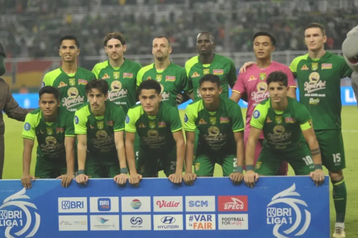 Potret skuad Persebaya Surabaya. (Sumber: Liga Indonesia Baru)