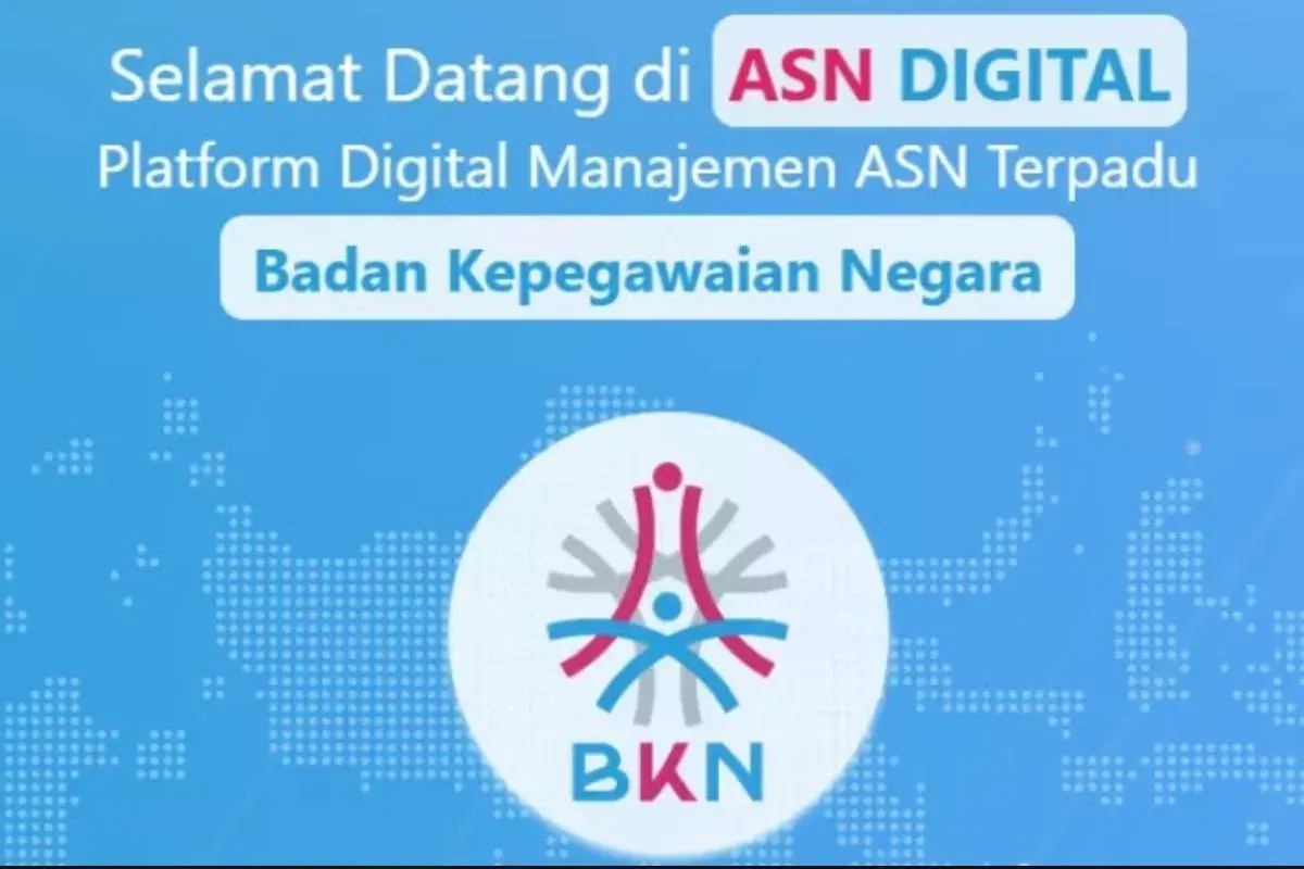Cara mengaktifkan MFA di ASN Digital portal resmi BKN.
