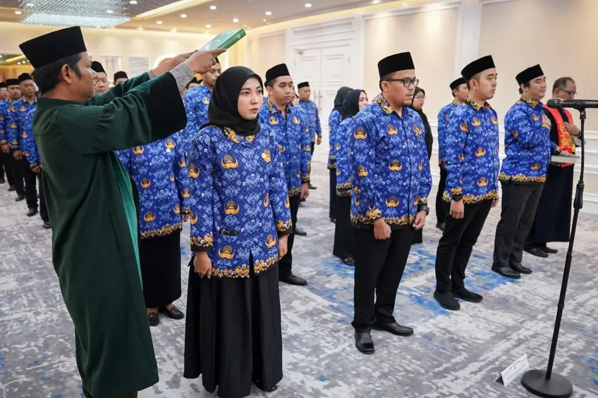 Ilustrasi pengangkatan PPPK dan CPNS. (Sumber: kemenag.go.id)