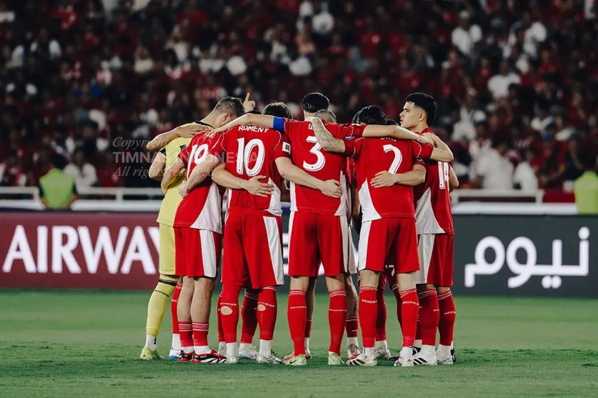 Potret para pemain Timnas Indonesia. (Sumber: X/@TimnasIndonesia)