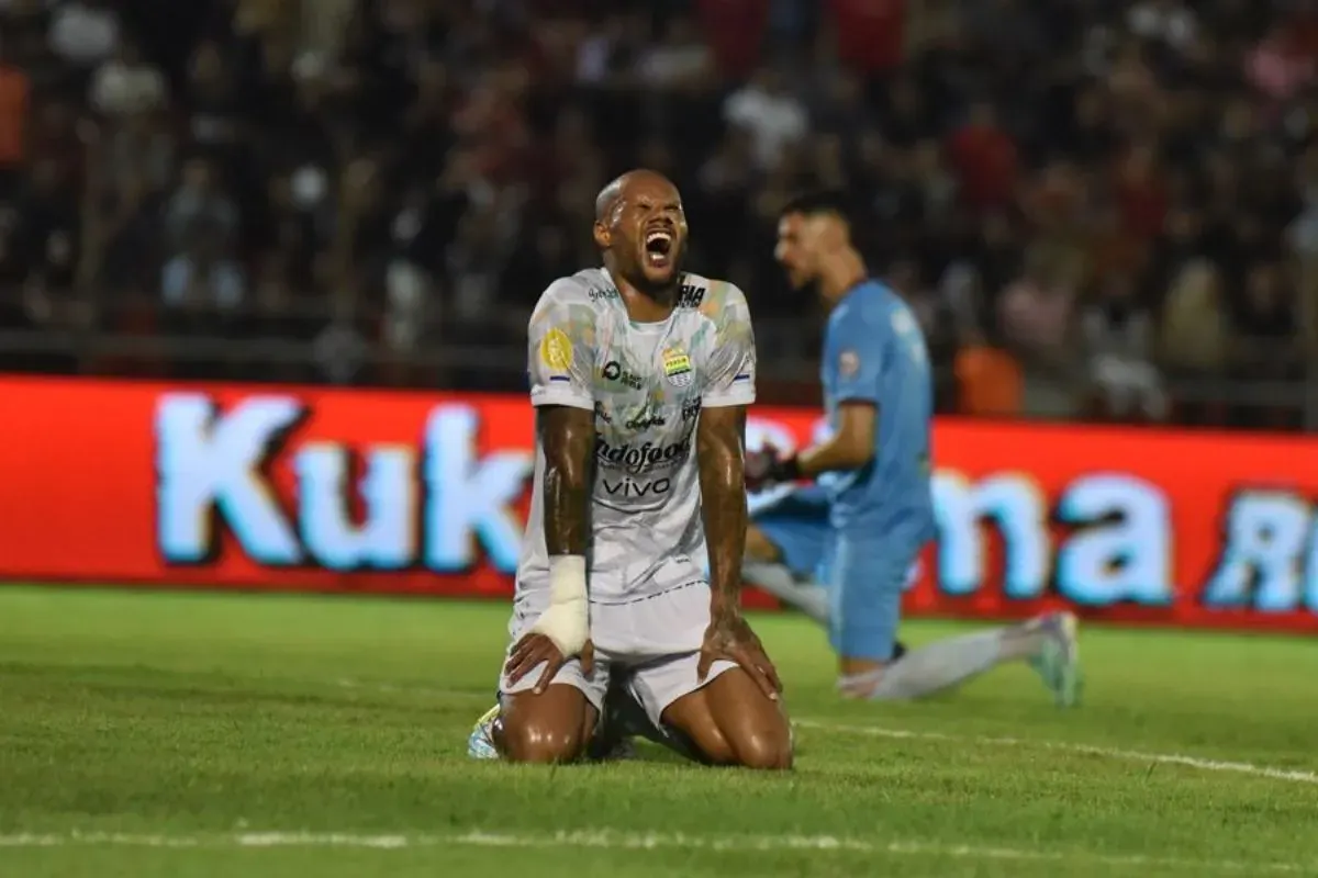 Striker Persib Bandung, David da Silva. (Sumber: persib.co.id)