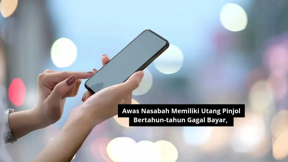 Nasabah memiliki utang pinjol galbay bertahun-tahun. (Canva)