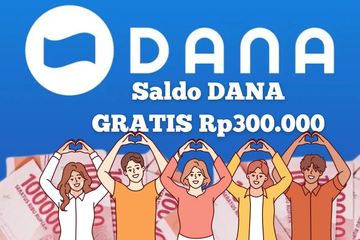 Trik mudah klaim saldo DANA Gratis Rp300.000. (Sumber: Poskota/Syania Nurul Lita Baikuni)