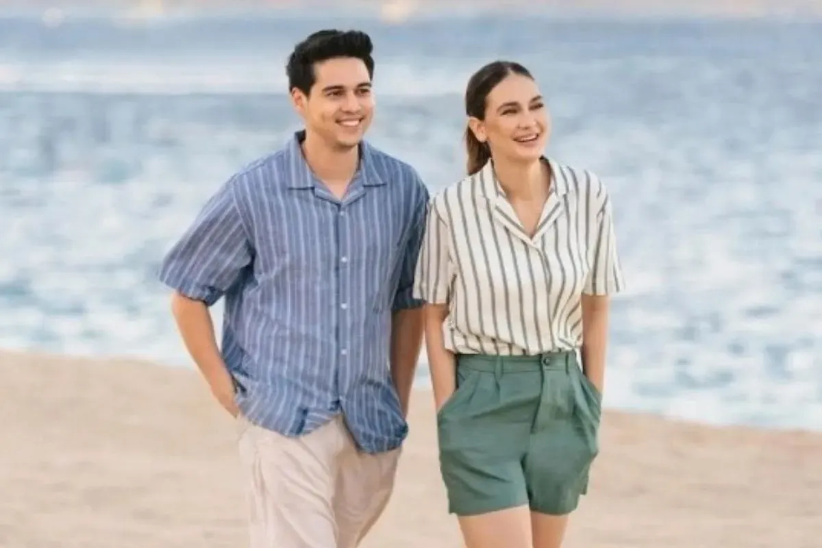 Pasangan Luna Maya dan Maxime Bouttier yang terpaut usia 10 tahun. (Sumber: Instagram)
