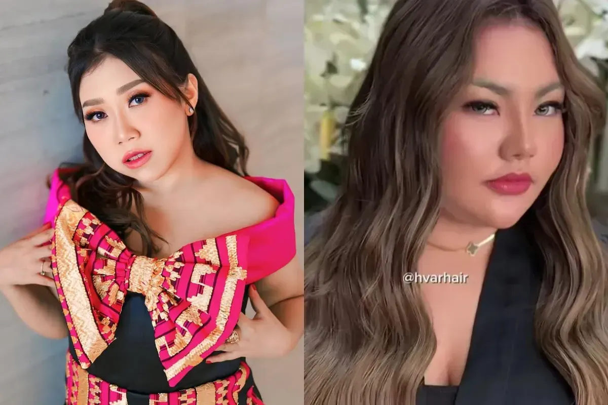 Lisa Mariana minta diroasting oleh Kiky Saputri. (Sumber: Instagram/@lisamarianaa, @kikysaputrii)
