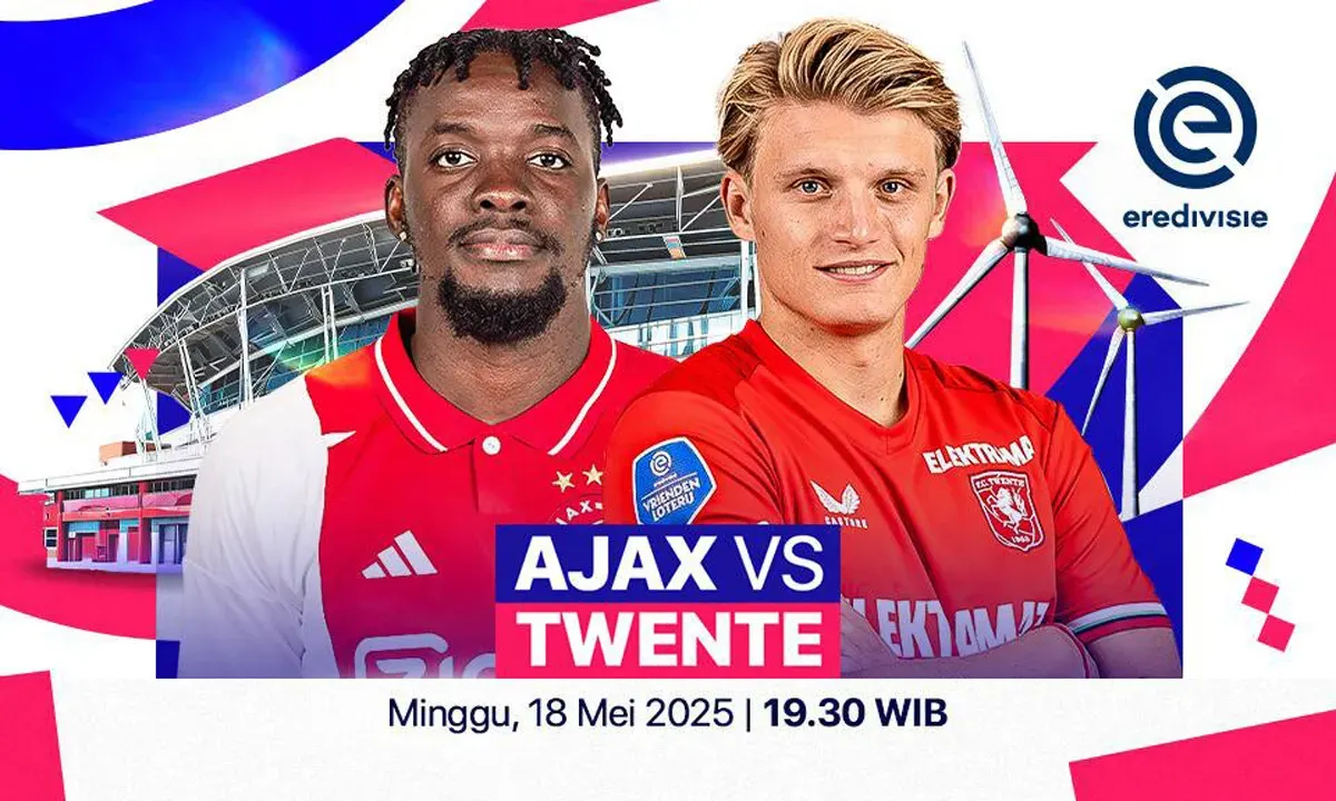 Link live streaming Ajax vs FC Twente. (Sumber: Vidio)