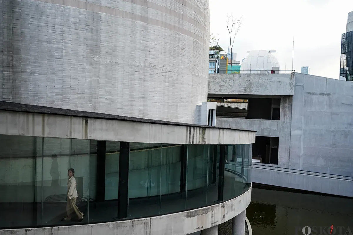 Kondisi bangunan dan fasilitas edukasi di Planetarium Taman Ismail Marzuki (TIM), Jakarta, Selasa, 20 Mei 2025. (Sumber: Poskota/Bilal Nugraha Ginanjar)