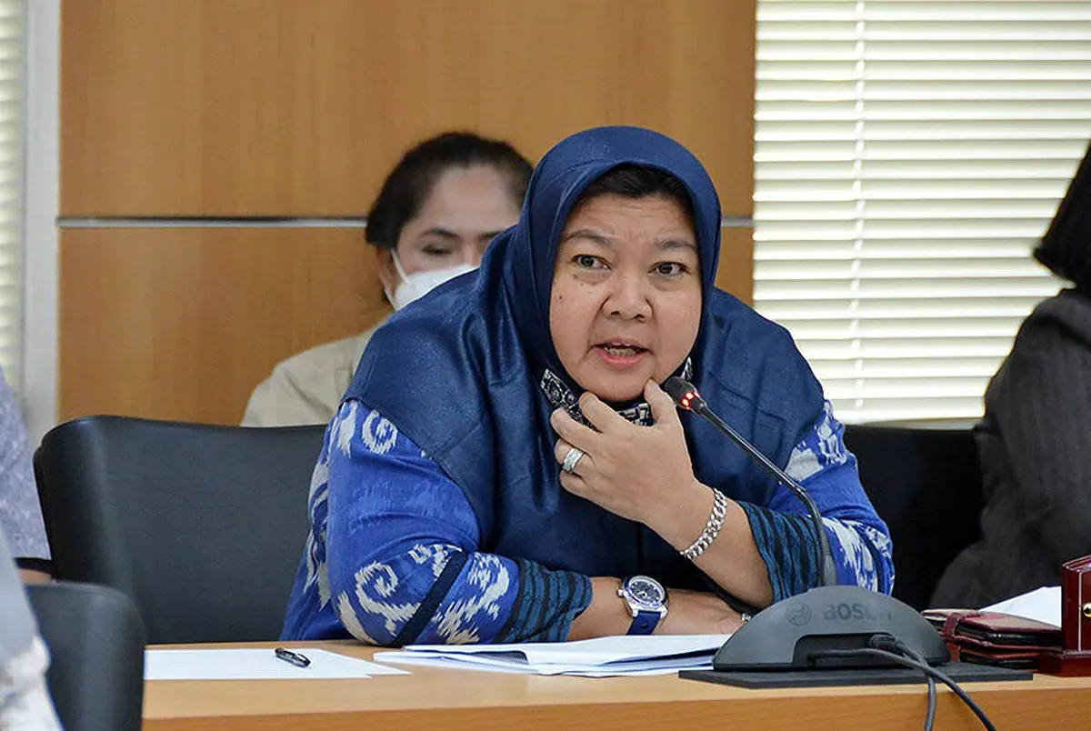 Wakil Ketua Fraksi Demokrat DPRD DKI Jakarta, Neneng Hasanah. (Sumber: Dok. Setda DPRD DKI Jakarta)