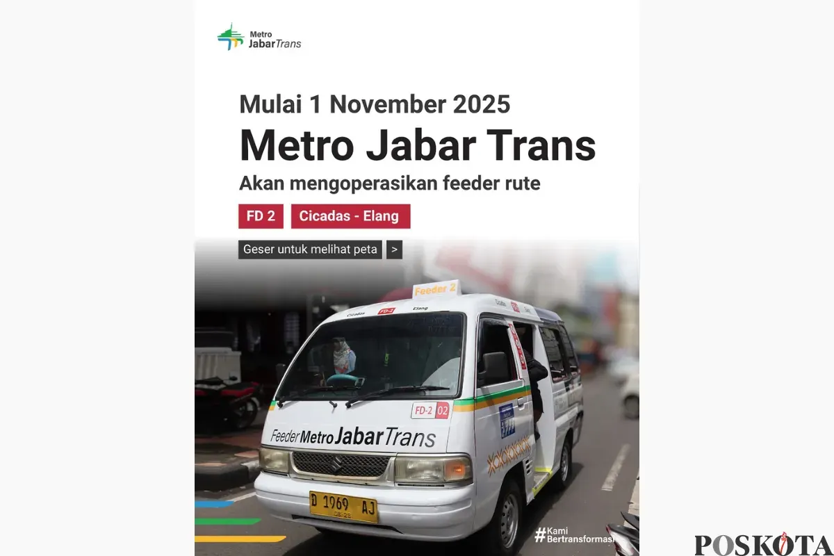 Metro Jabar Trans Operasikan FD2 Cicadas-Elang Hari Ini 1 November 2025, Berikut Rutenya (Sumber: Instagram/brt.metrojabartrans)