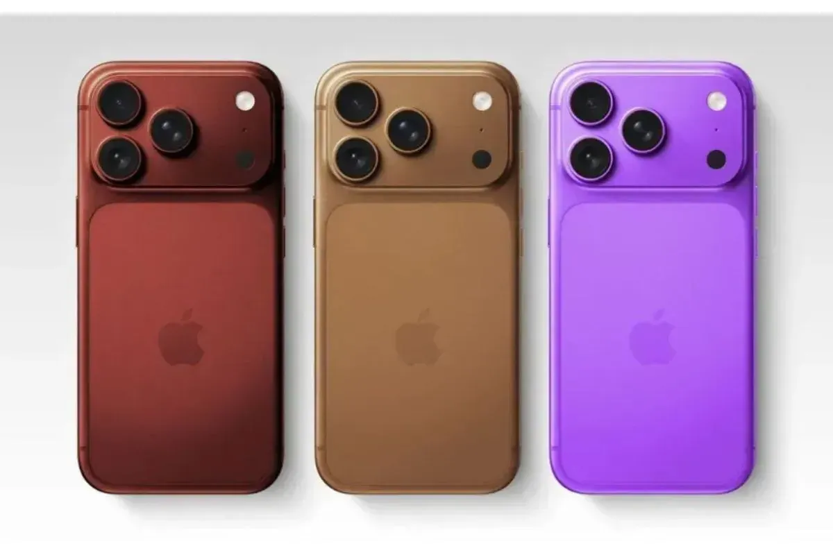 Tiga warna baru iPhone 18 pro bocor ke publik (Sumber: gsmarena)