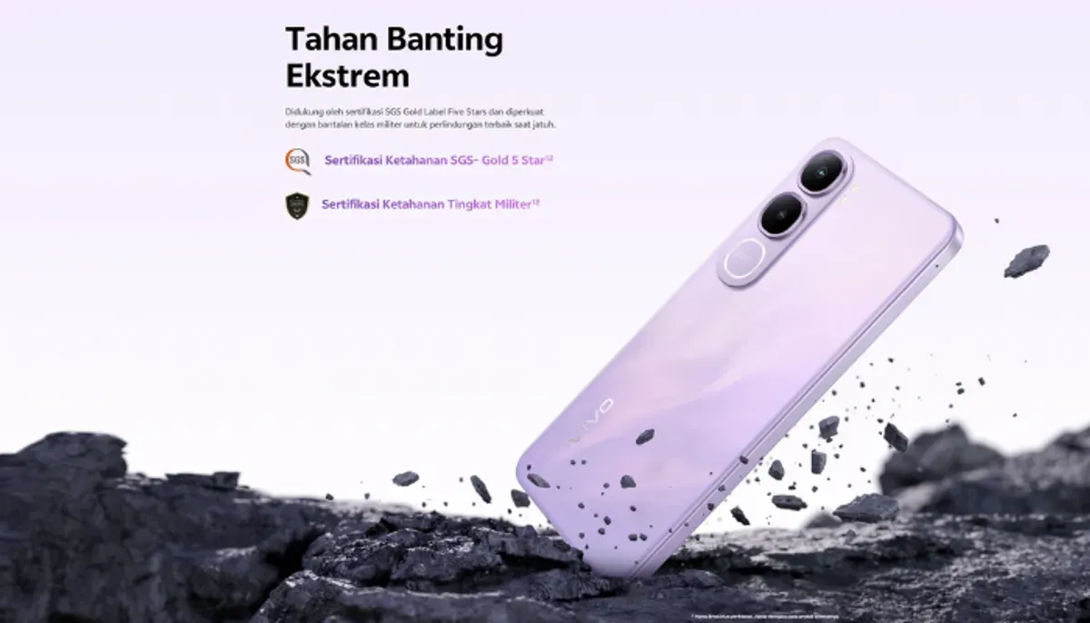 Vivo Y21d - Cari HP tahan air murah 2025? 10 rekomendasi terbaik mulai dari Rp2 juta dari berbagai brand. (Sumber: vivo.com)