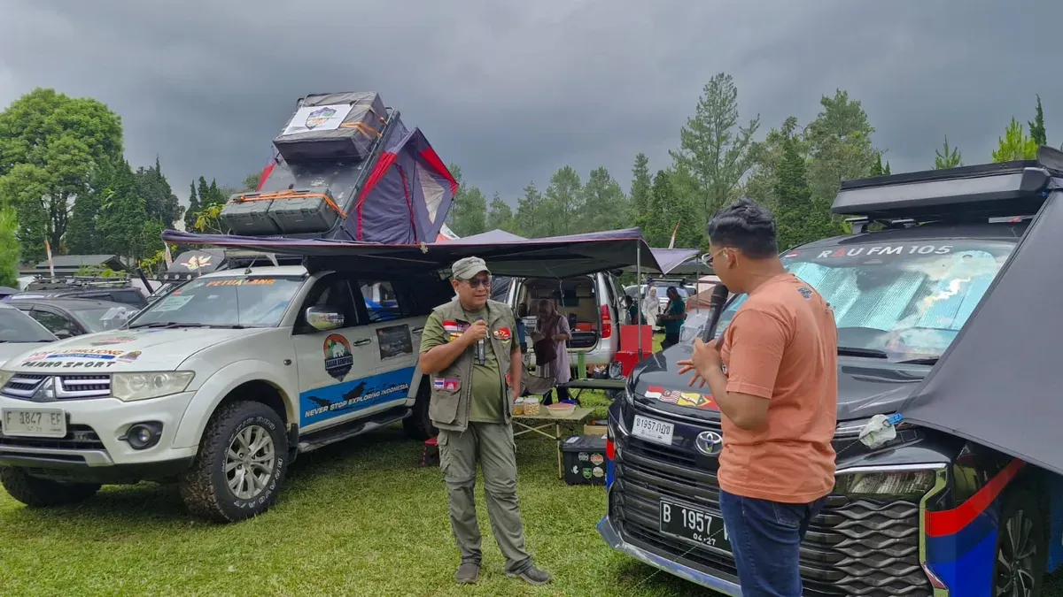 Suasana Indocamperfest 2025 di Sari Ater Campervan Park, Subang, Jawa Barat, Sabtu-Minggu, 1-2 November 2025. (Sumber: Dok. Indocamperfest)