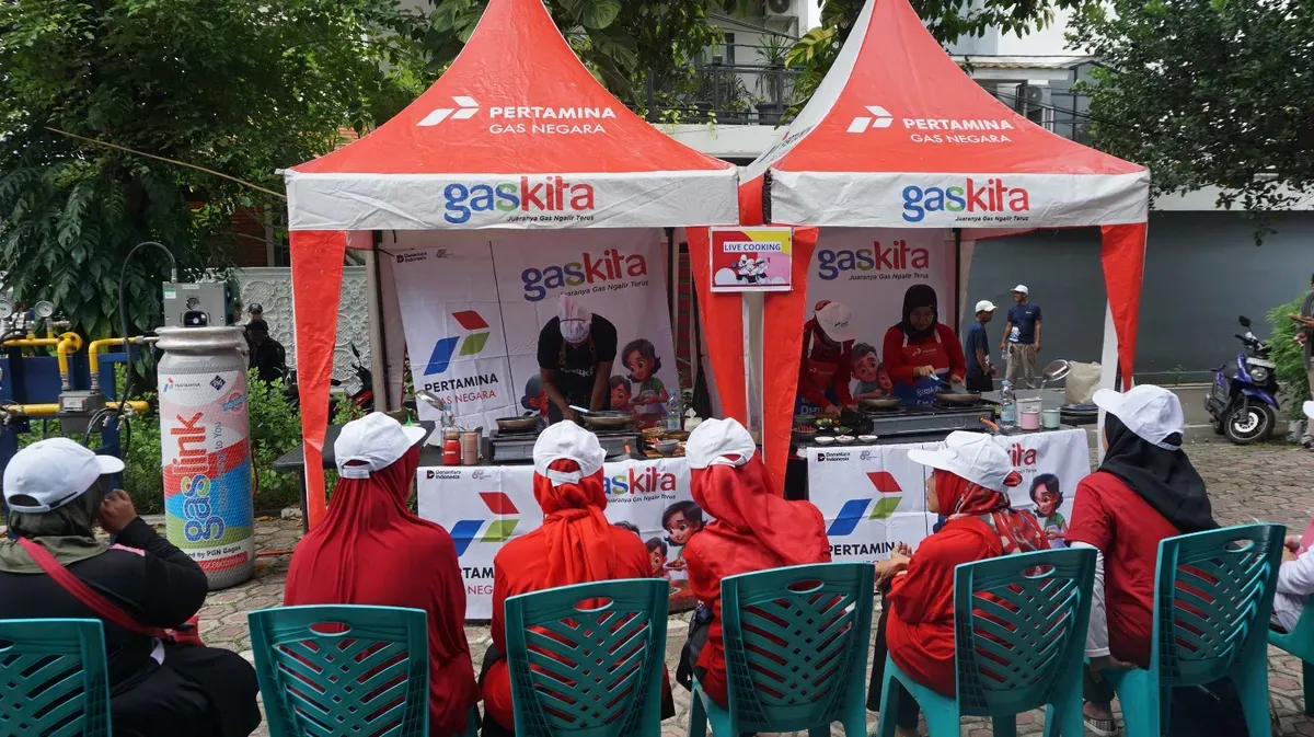 PGN membuka pendaftaran calon pelanggan baru GasKita di Pondok Kopi, Jakarta Timur. (Sumber: Istimewa)