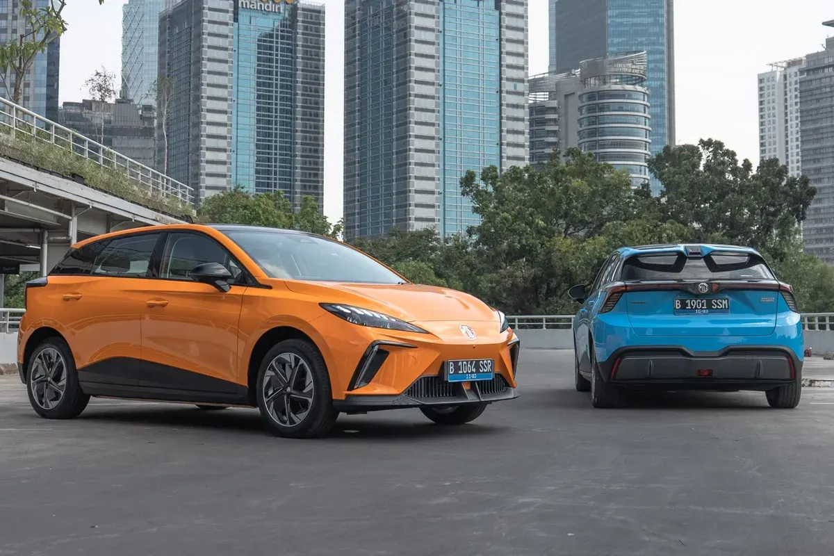 MG4 EV kembali terpilih sebagai 'The Most Stylish EV' pada ajang GridOto Award 2025. (Sumber: Dok MG)