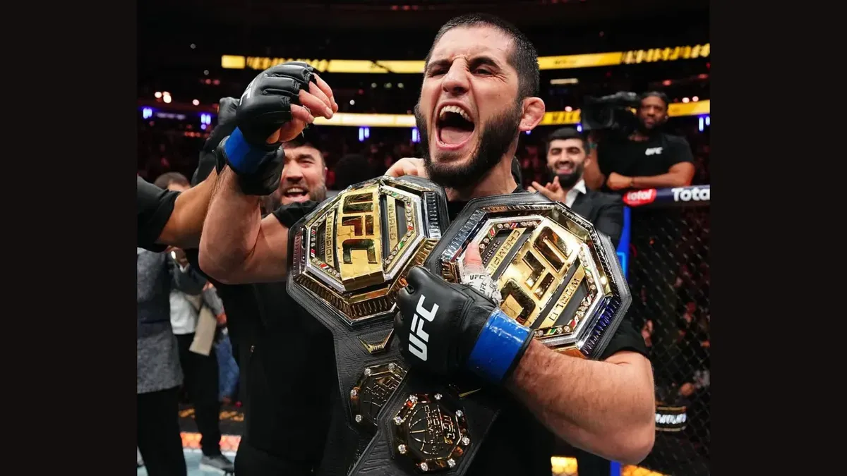Islam Makhachev jadi raja baru welter (Sumber: Instagram/@ufc)
