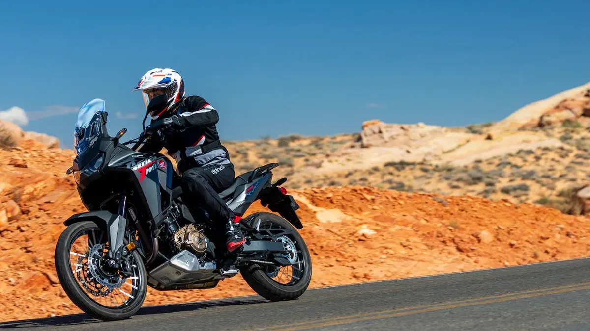 Tampilan terbaru motor trail Honda CRF1100L Africa Twin. (Sumber: Dok. Astra Honda)