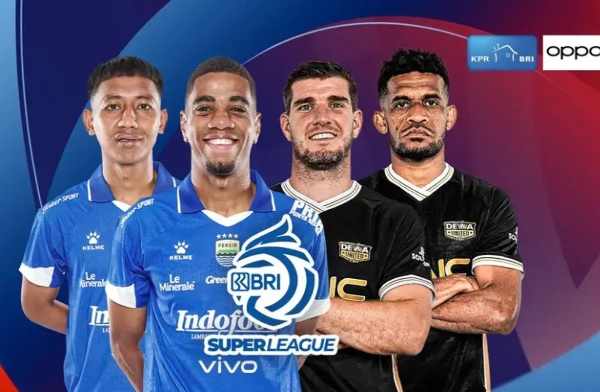 Persib Bandung dan Dewa United akan bertemu pada pekan 13 BRI Super League hari ini, tonton live streamingnya (Sumber: Vidio.com)