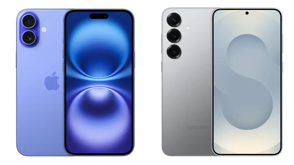 iPhone 16 Plus vs Galaxy S25 Plus (Sumber: Samsung & iBox)