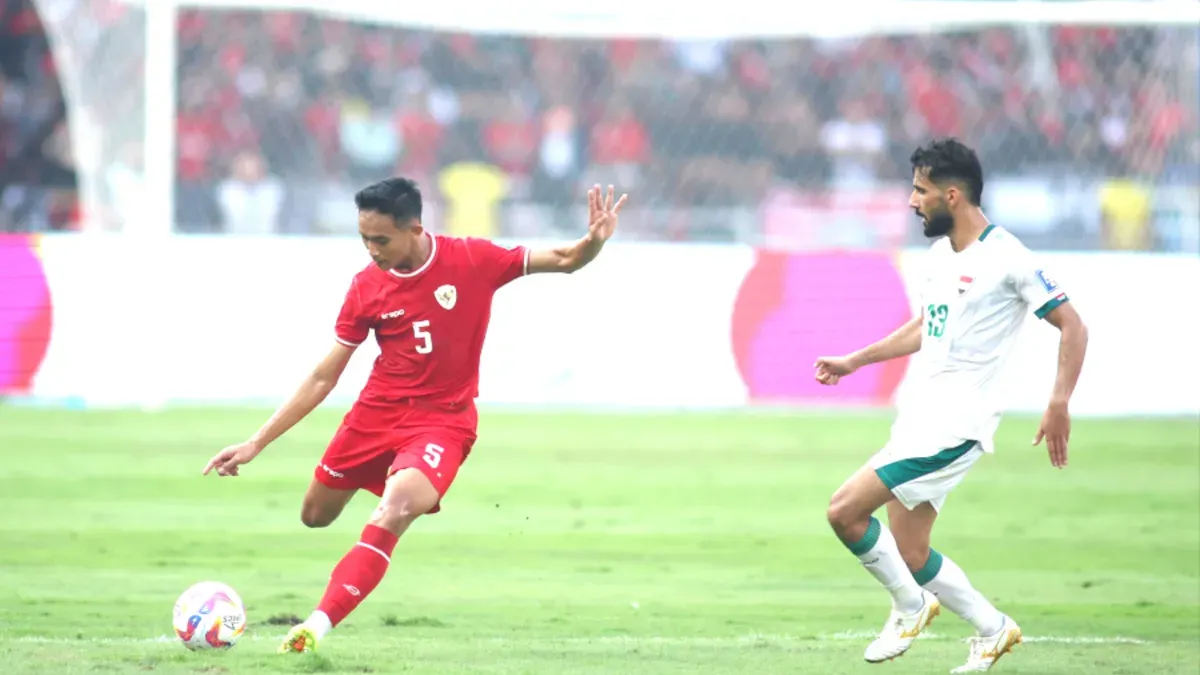 Potret pemain Timnas Indonesia, Rizky Ridho. (Sumber: PSSI)