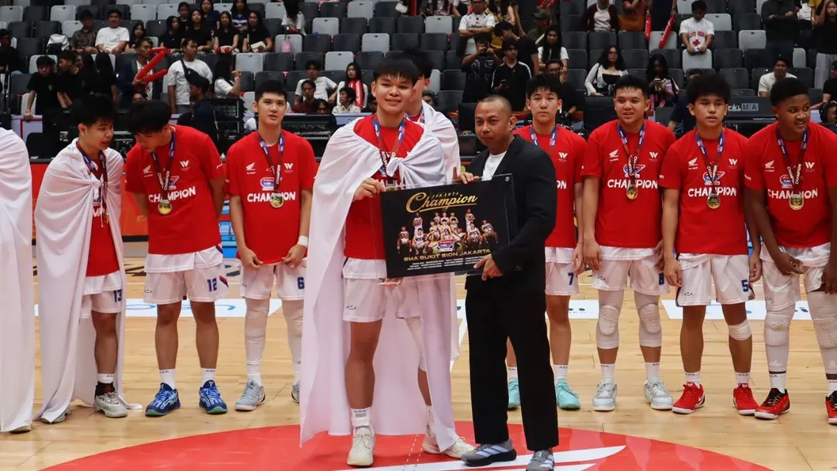 Final DBL Jakarta Series Championship 2025 di Indonesia Arena, Gelora, Tanah Abang, Jakarta Pusat, menghadirkan kompetisi sengit serta aktivitas interaktif Honda BeAT. (Sumber: Dok. Honda)