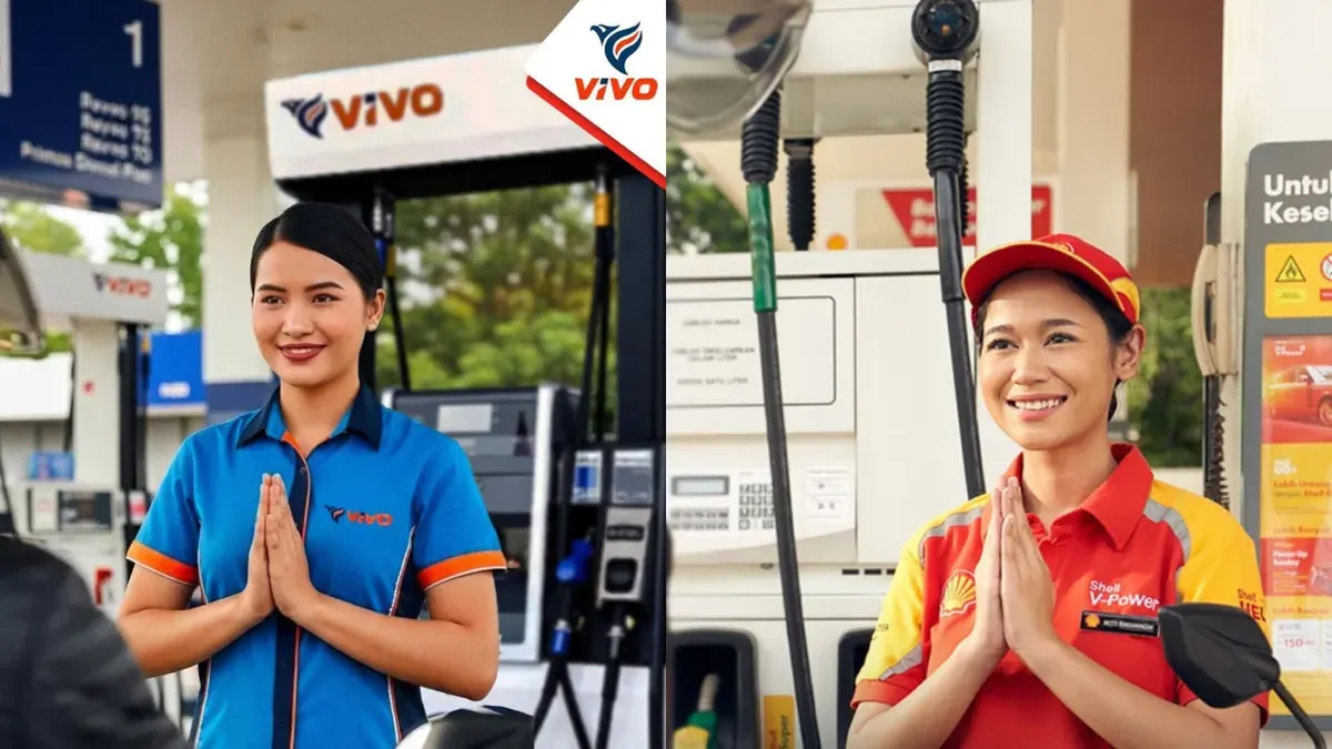 Update terbaru harga BBM Vivo, Shell, dan BP-AKR per Kamis, 1 Januari 2026. (Sumber: Instagram)