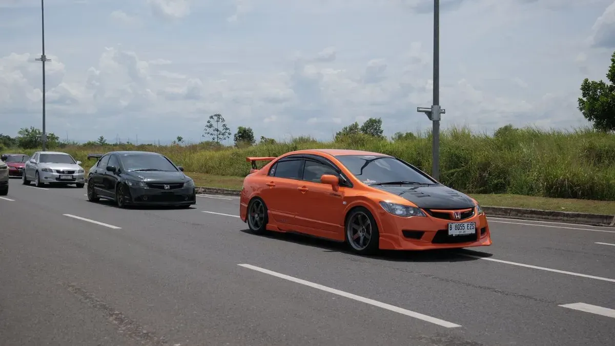 Honda menutup 2025 dengan Honda Community Year-End Car Meet bersama 37 komunitas di GJAW 2025. (Sumber: Dok. Honda)