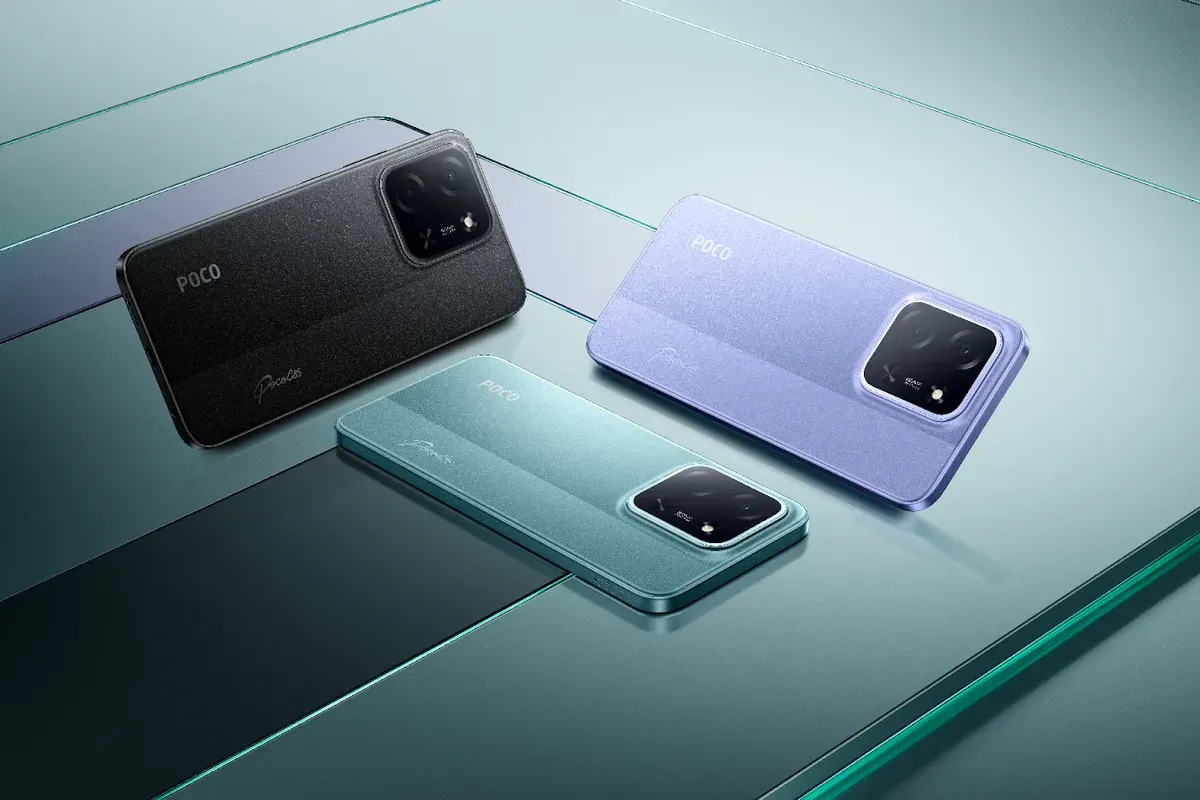 POCO C85 - HP gaming murah dengan RAM besar dan storage 256GB. Performa lancar untuk game berat, baterai tahan lama, dan harga terjangkau. (Sumber: POCO)
