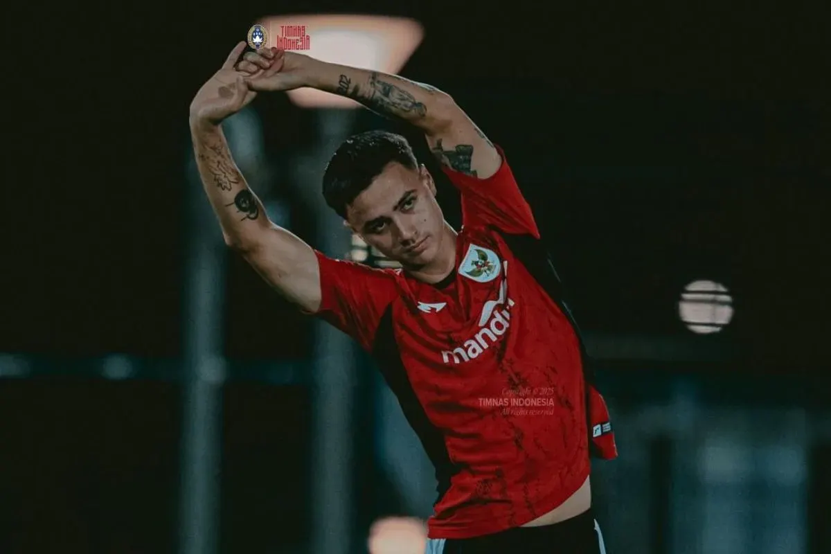 Eliano Reijnders optimis Timnas Indonesia raih hasil positif di kualifikasi Piala Dunia 2026 round 4. (Sumber: Instagram/@timnasindonesia)