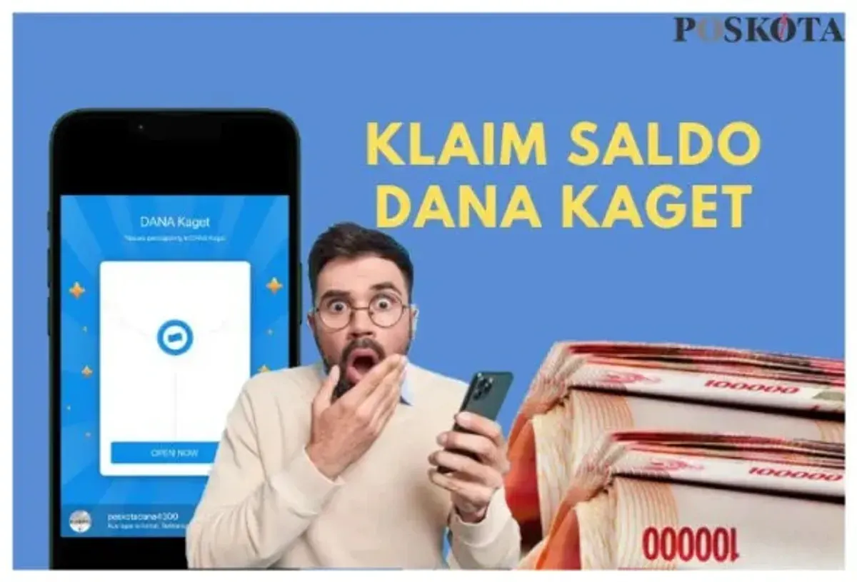 Distribusi saldo DANA kaget senilai Rp130.000 bisa diklaim ke dompet elektronik hari ini, Rabu, 5 November 2025. (Sumber: Poskota/Mutia Dheza Cantika)