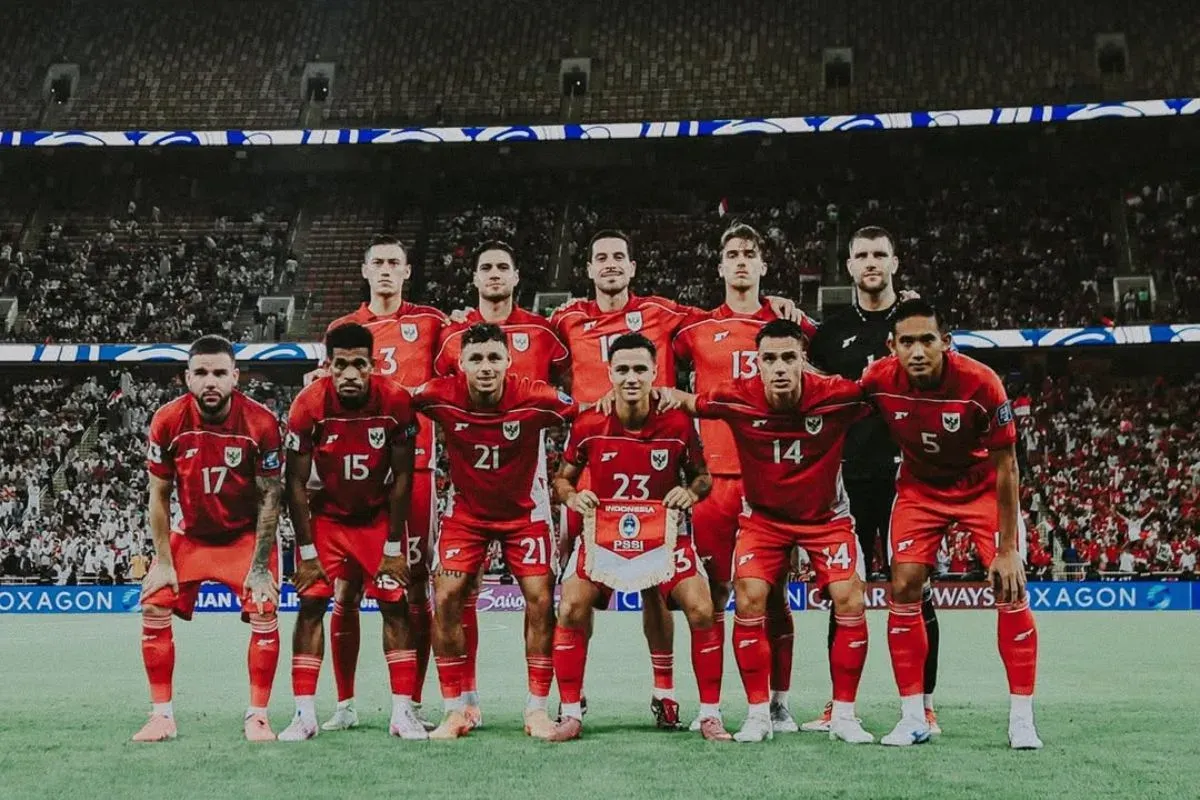 Potret Timnas Indonesia di Kualifikasi Piala Dunia 2026 round 4. (Sumber: Instagram)
