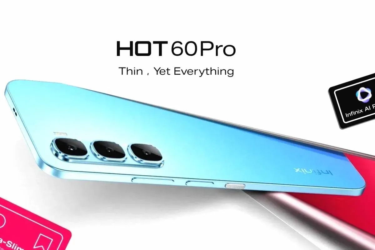 Tampilan elegan Infinix 60 Pro dengan layar lengkung AMOLED 120Hz yang memberikan pengalaman visual premium di kelas menengah. (Sumber: Dok/Infinix)