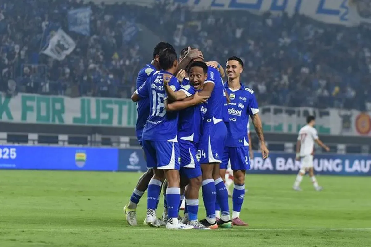 Hasil Gemilang! Persib Bandung Rebut Posisi Teratas Grup G AFC Champions League II 2025/2026. (Sumber: persib.co.id)