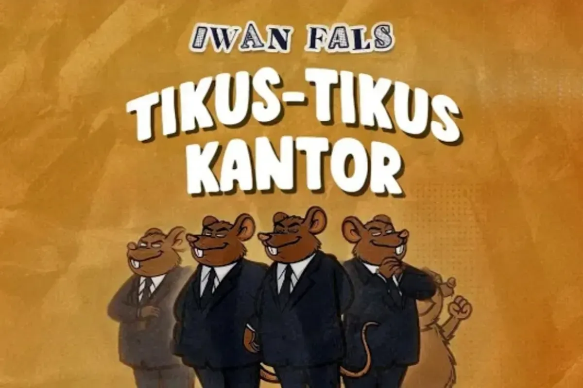 Lirik lagu Tikus-Tikus Kantor dari Iwan Fals. (Sumber: YouTube/Iwan Fals)