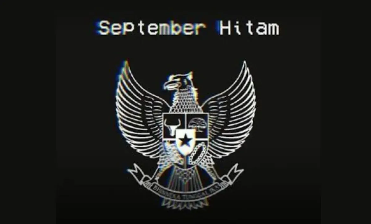 Istilah 'September Hitam' trending di media sosial X, pada Senin, 1 September 2025. (Sumber: X/@karya_semi)