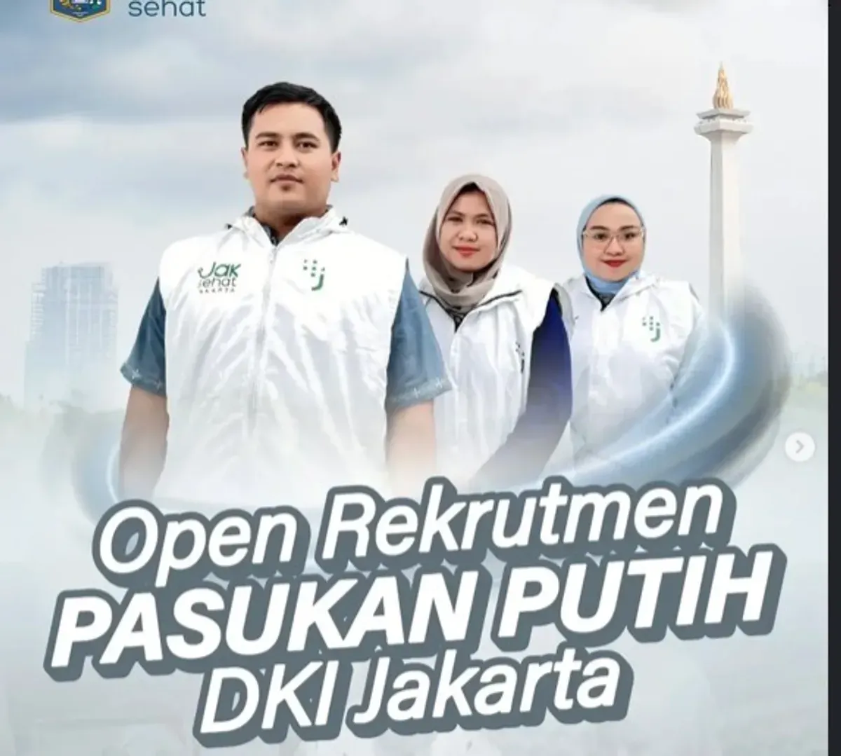 syarat dan cara daftar Pasukan Putih Jakarta 2025 (Sumber: Dinkes.Jakarta.go.id)