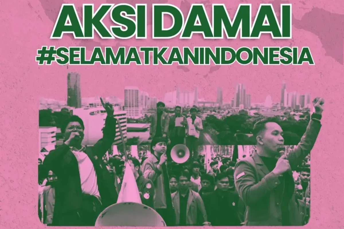 Demo Jakarta 4 September 2025 masih akan berlangsung. (Sumber: Instagram/@bem_si)