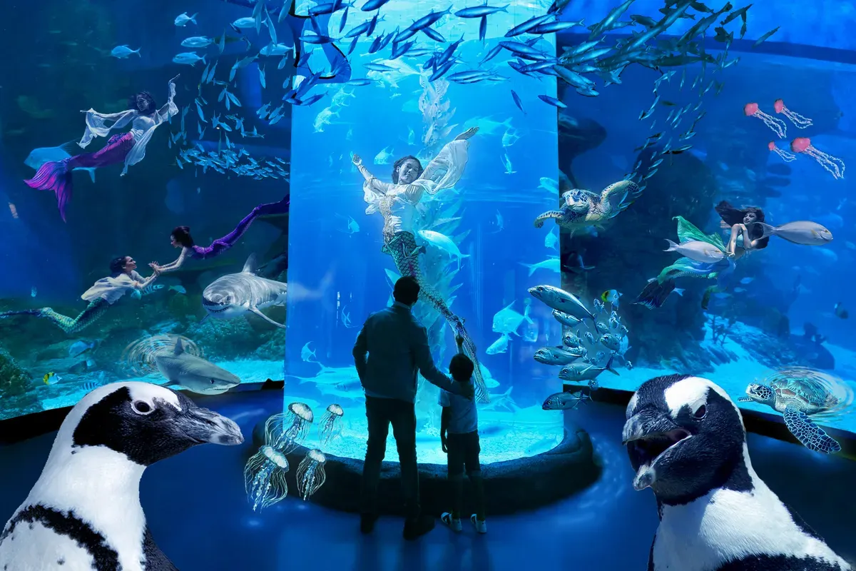 Jakarta Aquarium salah satu tempat wisata akuarium terbaik di Jakarta. (Sumber: Tiket.com)